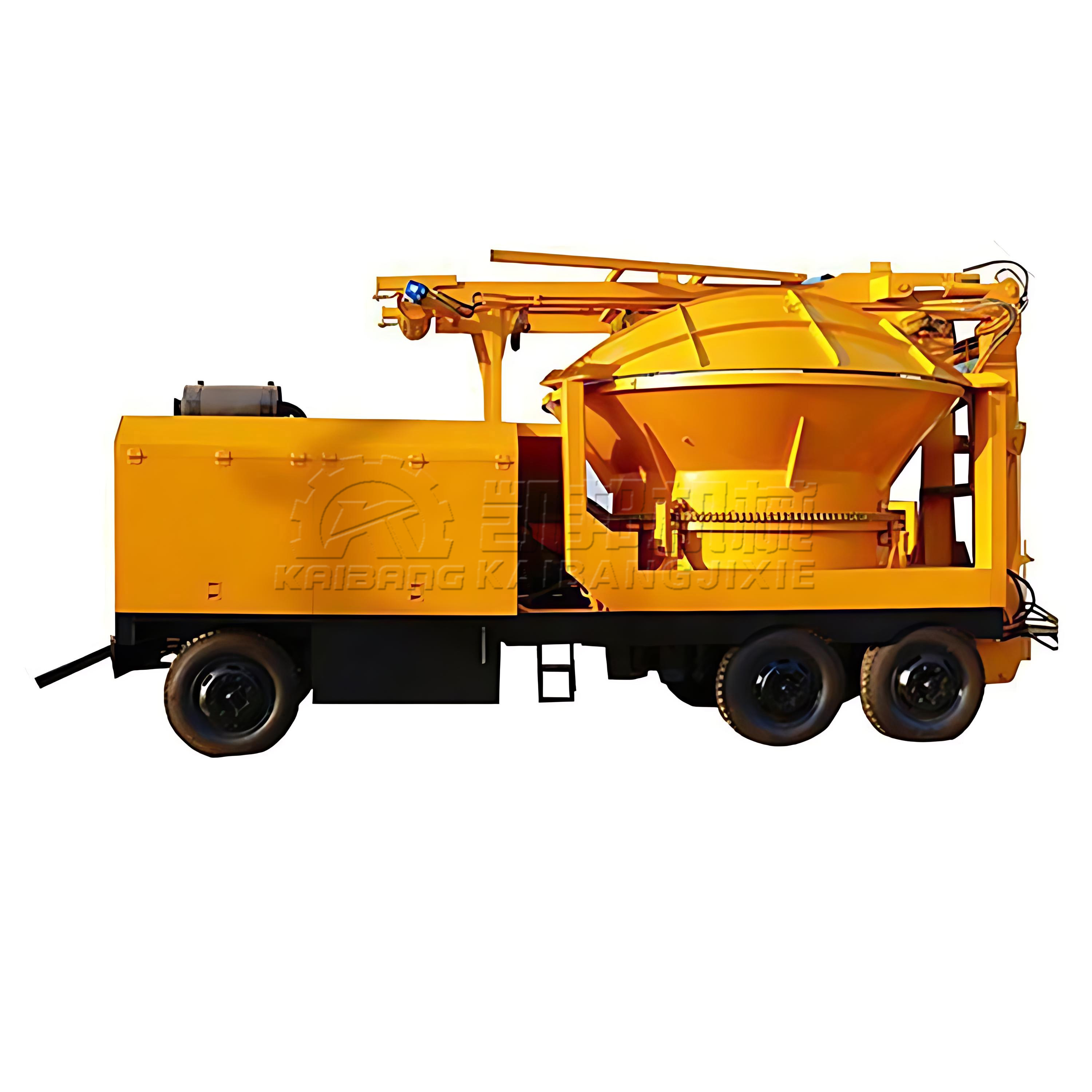 Disc type tree root crusher machine