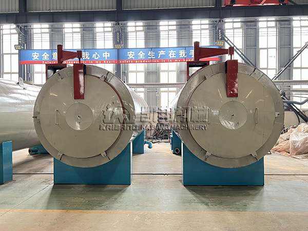 Horizontal carbonization furnace