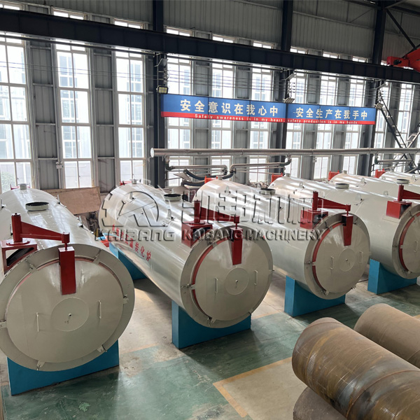 Horizontal carbonization furnace